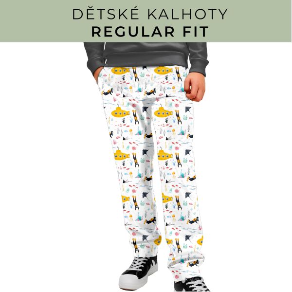 DĚTSKÝ STŘIH - Kalhoty Regular fit