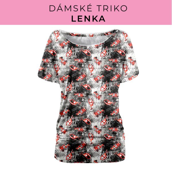 DÁMSKÝ střih - Triko Lenka