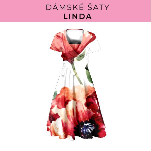 DÁMSKÝ střih - šaty Linda