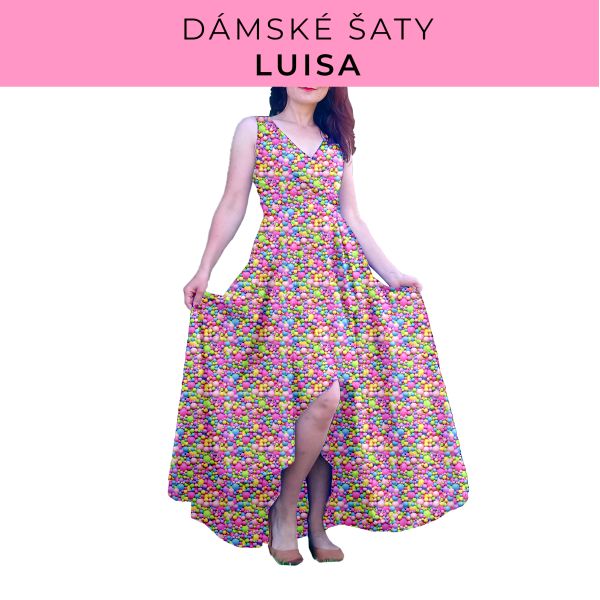 DÁMSKÝ střih - šaty Luisa