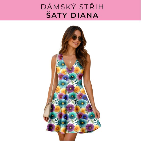 Dámský střih - šaty Diana