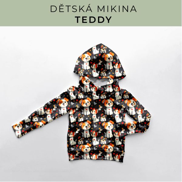 DĚTSKÝ střih - Mikina Teddy