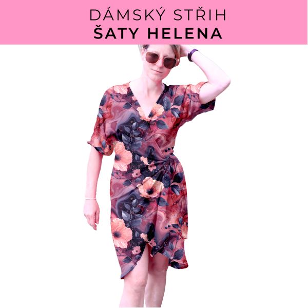 Dámský střih na šaty  Helena