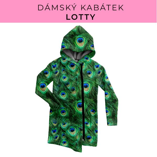 DÁMSKÝ střih - Kabátek Lotty
