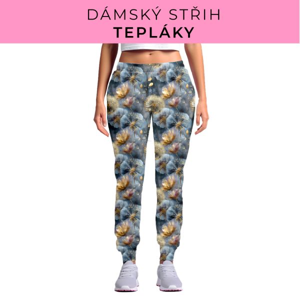 DÁMSKÝ střih - tepláky