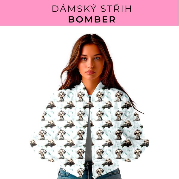 DÁMSKÝ střih - Bomber