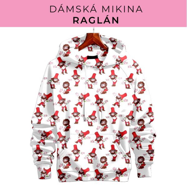 DÁMSKÝ střih - mikina raglán