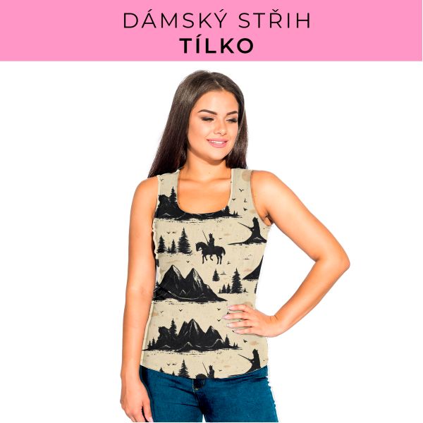 DÁMSKÝ střih - Tílko a kalhoty 