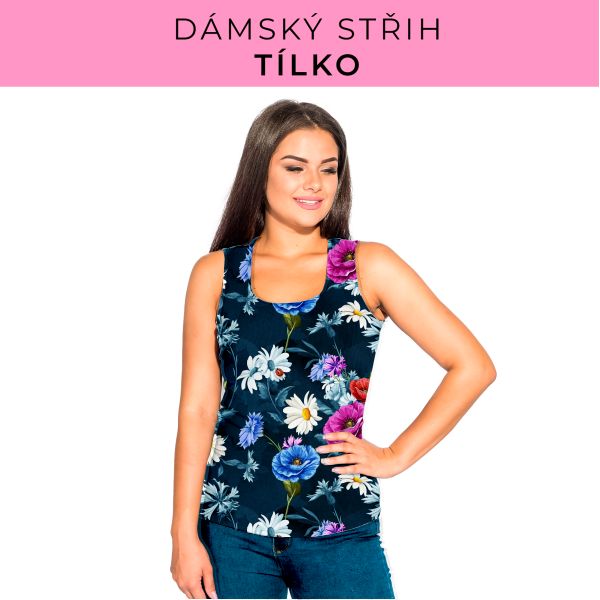 DÁMSKÝ střih - Tílko a kalhoty 
