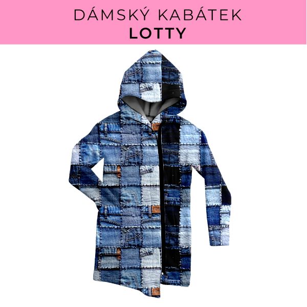 DÁMSKÝ střih - Kabátek Lotty