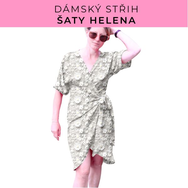 Dámský střih na šaty  Helena