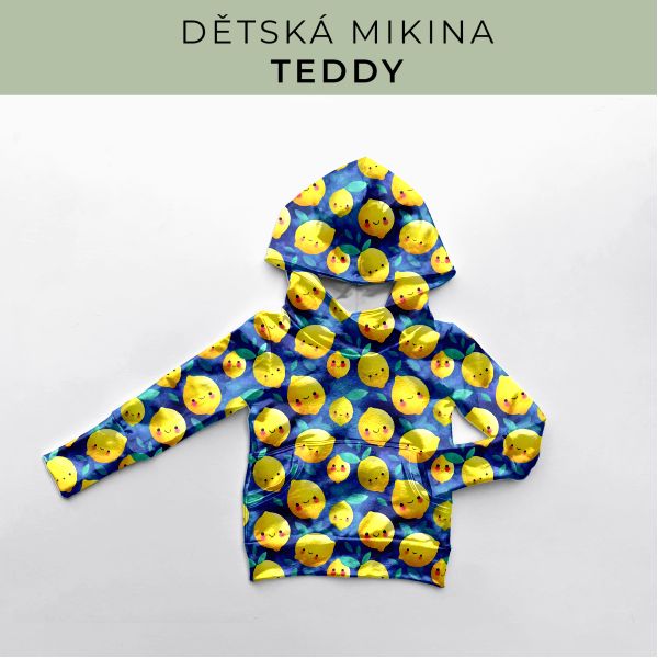 DĚTSKÝ střih - Mikina Teddy