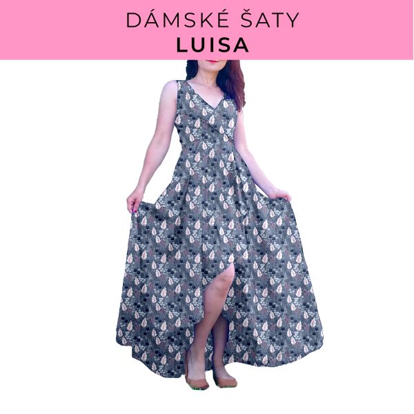 DÁMSKÝ střih - šaty Luisa