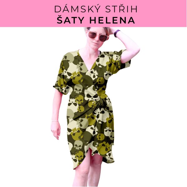 Dámský střih na šaty  Helena