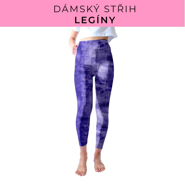 DÁMSKÝ střih - legíny SPORT - SLIM FIT