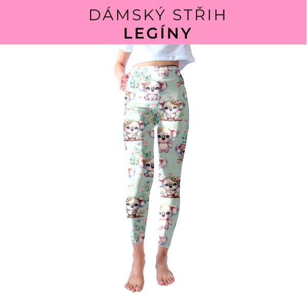 DÁMSKÝ střih - legíny SPORT - SLIM FIT