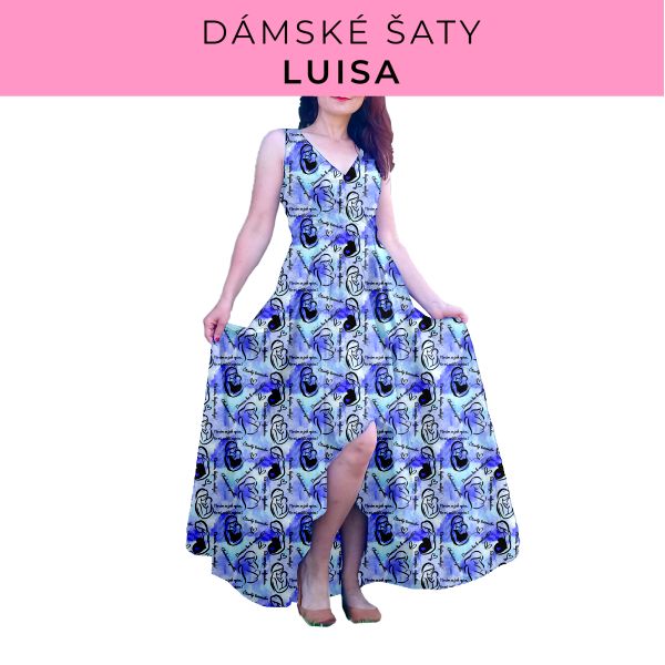 DÁMSKÝ střih - šaty Luisa