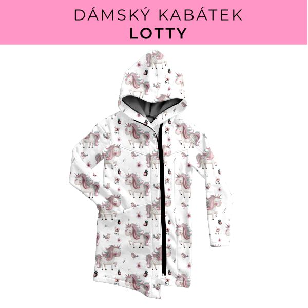 DÁMSKÝ střih - Kabátek Lotty