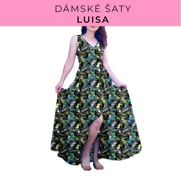 DÁMSKÝ střih - šaty Luisa