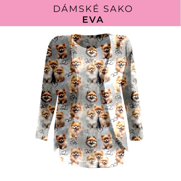 DÁMSKÝ střih - sako Eva