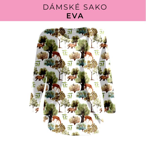 DÁMSKÝ střih - sako Eva