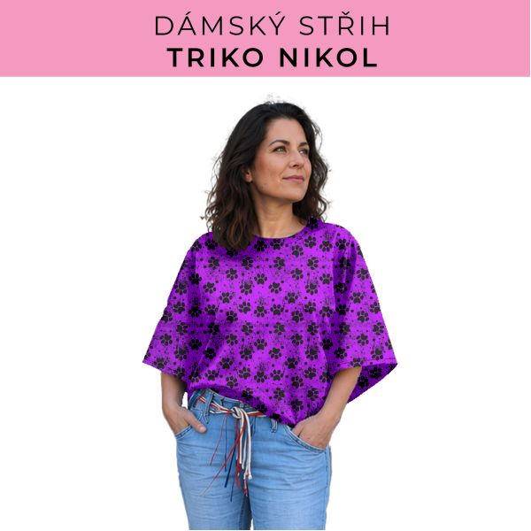 Dámský střih -  triko Nikol