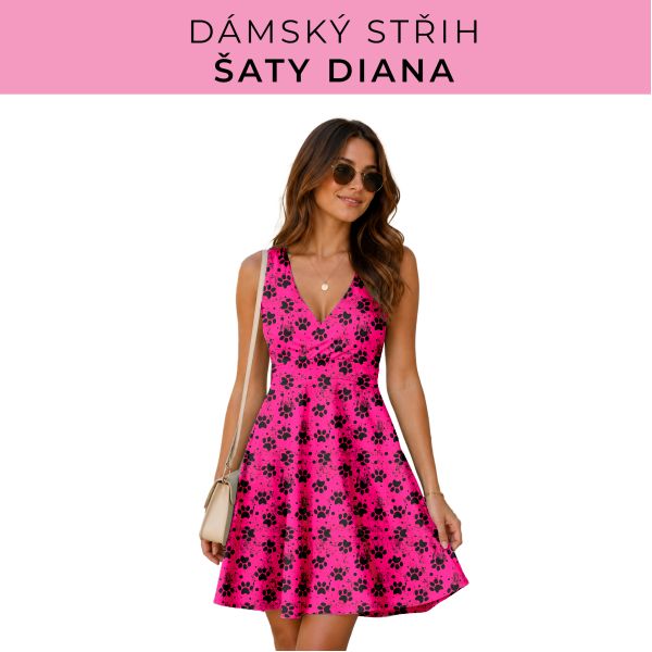 Dámský střih - šaty Diana