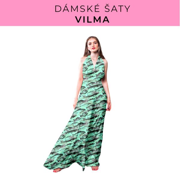 DÁMSKÝ střih - šaty Vilma