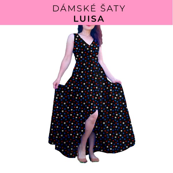DÁMSKÝ střih - šaty Luisa