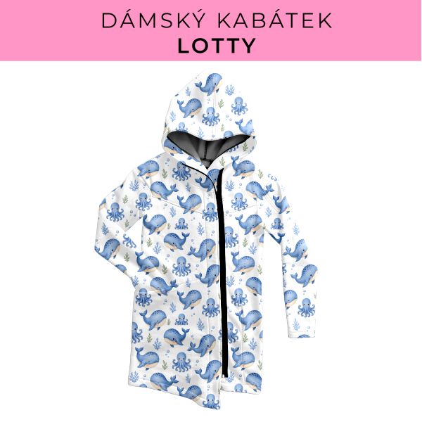 DÁMSKÝ střih - Kabátek Lotty