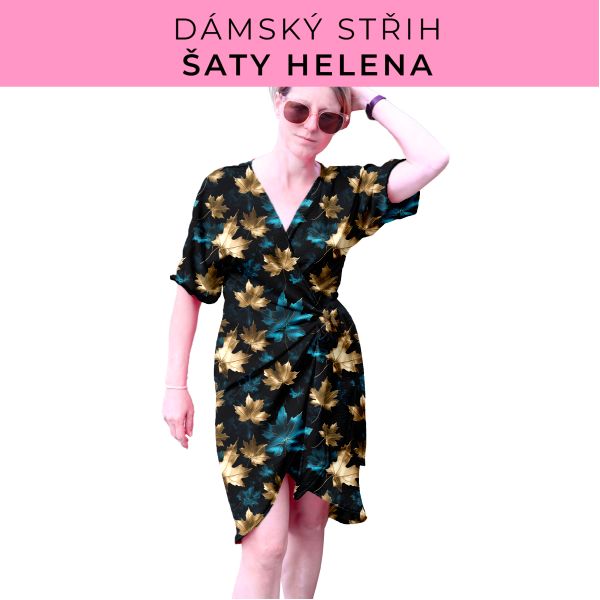Dámský střih na šaty  Helena