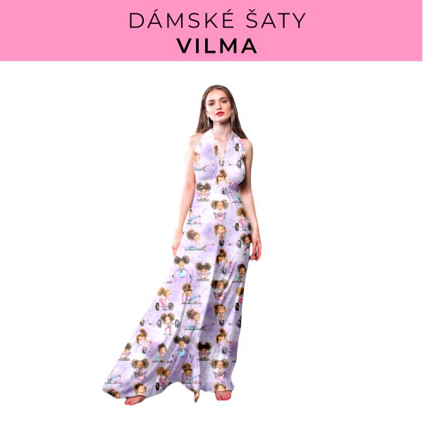 DÁMSKÝ střih - šaty Vilma