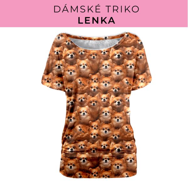 DÁMSKÝ střih - Triko Lenka
