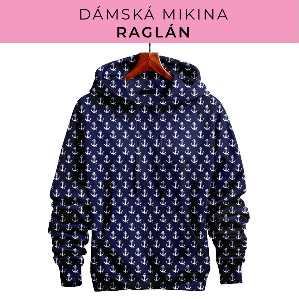 DÁMSKÝ střih - mikina raglán