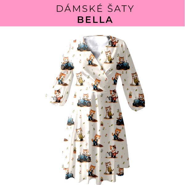 DÁMSKÝ střih - šaty Bella