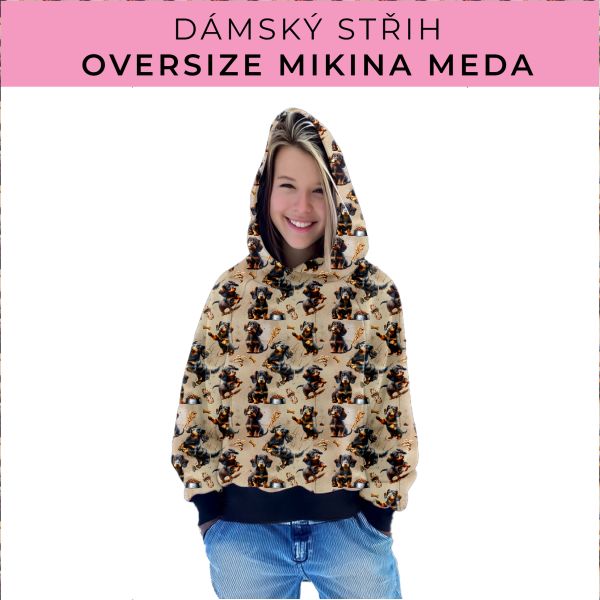 Dámský střih - mikina Meda