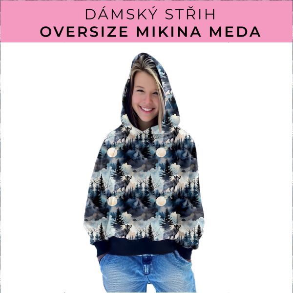 Dámský střih - mikina Meda