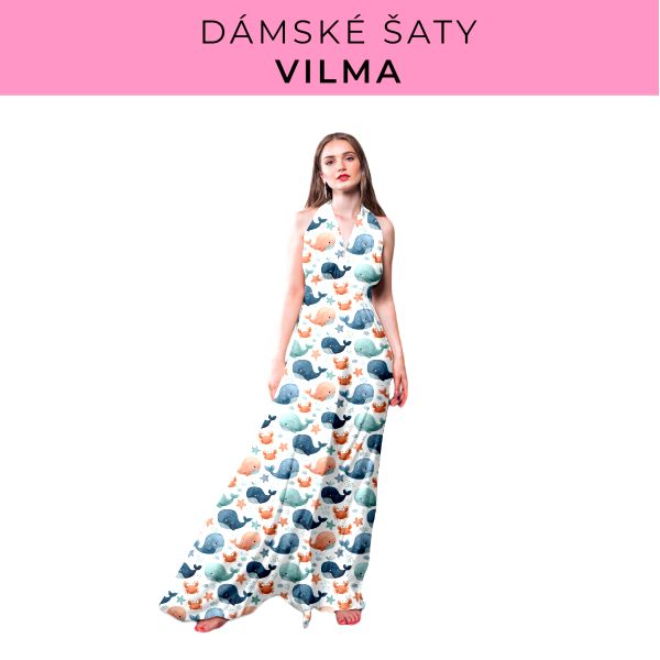 DÁMSKÝ střih - šaty Vilma
