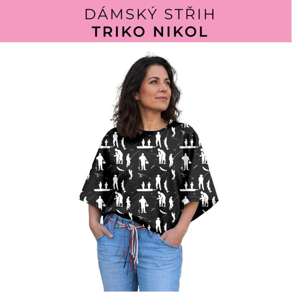 Dámský střih -  triko Nikol