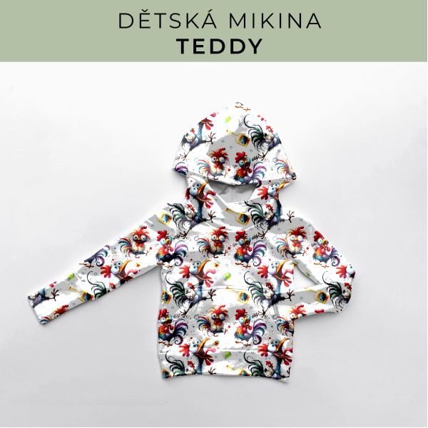 DĚTSKÝ střih - Mikina Teddy