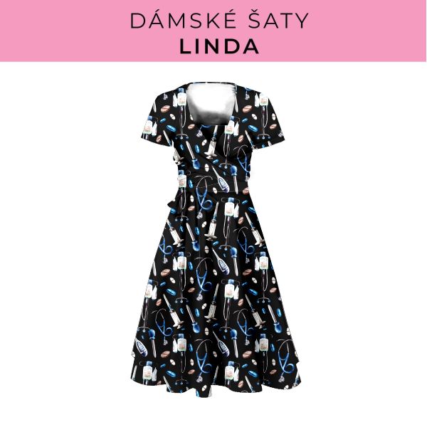 DÁMSKÝ střih - šaty Linda