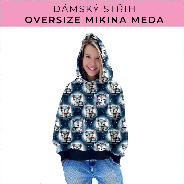 Dámský střih - mikina Meda