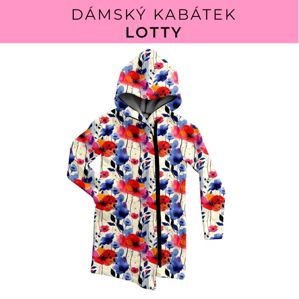 DÁMSKÝ střih - Kabátek Lotty