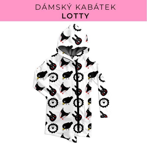 DÁMSKÝ střih - Kabátek Lotty