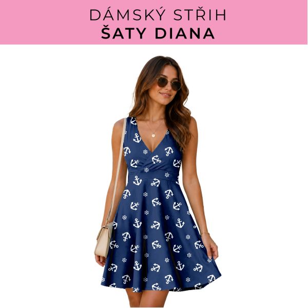 Dámský střih - šaty Diana