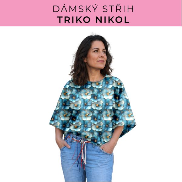 Dámský střih -  triko Nikol
