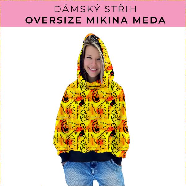 Dámský střih - mikina Meda