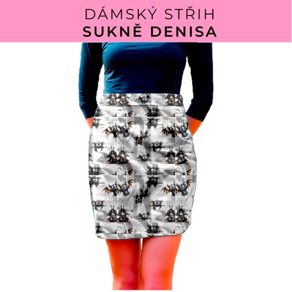 Dámský střih - Dámská sukně Denisa