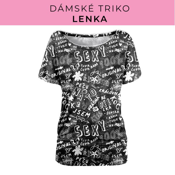 DÁMSKÝ střih - Triko Lenka