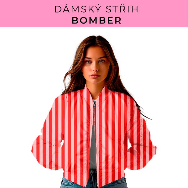DÁMSKÝ střih - Bomber